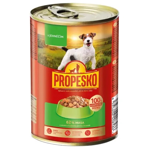 Propesko Консерва за кучета с агне, 415г